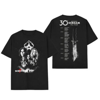 Scream 7 30th Anniversary of Scream Kill Tour 2026 T-Shirt