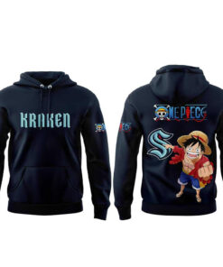 Seattle Kraken x One Piece National Hockey League Anime Night 2026 Hoodie