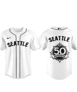 Seattle Mariners 1977 Seattle Steelheads Celebrated 50 seasons Negro Leagues Baseball Jersey
