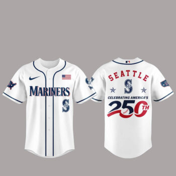 Seattle Mariners America 250th Anniversary Of USA 2026 Baseball Jersey