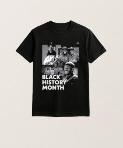 Seattle Mariners Ken Griffey Jr Black History Month T-Shirt