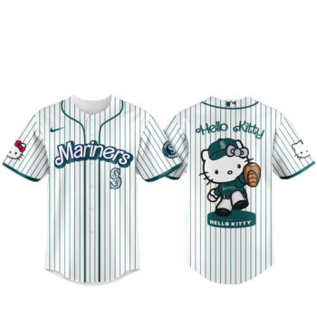 Seattle Mariners Major League Baseball 2026 Hello Kitty Baseball Jersey