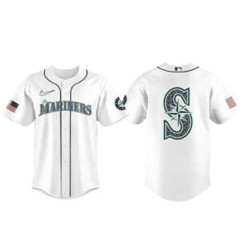 Seattle Mariners Salute to Armed Forces 2026 Baseball Jersey