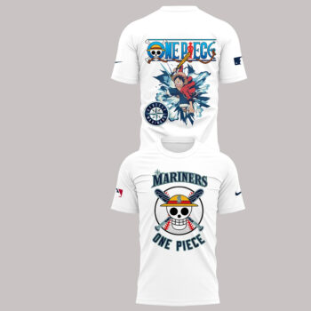 Seattle Mariners x One Piece Night 2026 Celebrate Shirt