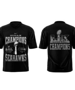Seattle Seahawks 2025-2026 Super Bowl LX Champions Football Jersey
