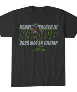 Seattle Seahawks Football Kenneth Walker III MVP T-Shirt