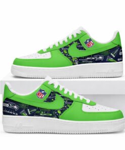 Seattle Seahawks Football League Super Bowl LX Champions Air Force 1 Shoes Sneakers 2026