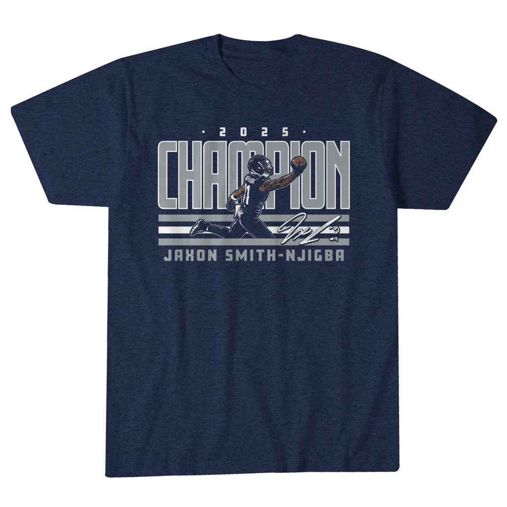 Seattle Seahawks Jaxon Smith-Njigba 2025 World Champ T-Shirt Seattle Seahawks Jaxon Smith-Njigba 2025 World Champ T-Shirt