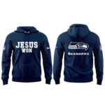 Seattle Seahawks Jesus Won 2026 T-Shirt