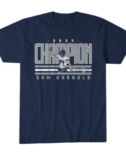 Seattle Seahawks Sam Darnold 2025 World Champ T-Shirt