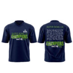 Seattle Seahawks Super Bowl Champions Signature Football Jersey