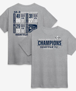 Seattle Seahawks Super Bowl LX Champions Counting Points Score T-Shirt