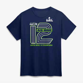 Seattle Seahawks Super Bowl LX Champions Hometown On Top T-Shirt
