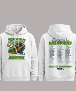 Seattle Seahawks Super Bowl LX Champions Hoodie