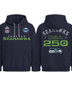 Seattle Seahawks USA 250 50th Season Hoodie