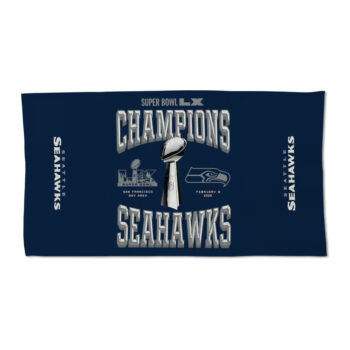 Seattle Seahawks WinCraft Super Bowl LX Champions Locker Room Flag