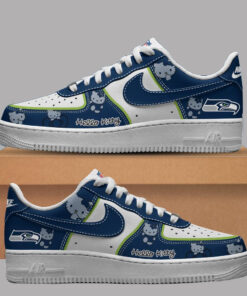 Seattle Seahawks x Hello Kitty Air Force 1 Shoes Sneakers