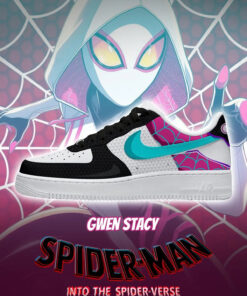 Spider Man Gwen Stacy Air Force 1 Shoes Sneakers