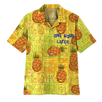 SpongeBob SquarePants One Hour Later Hawaiian Shirt