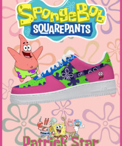 Spongebob Patrick Star Air Force 1 Shoes Sneakers