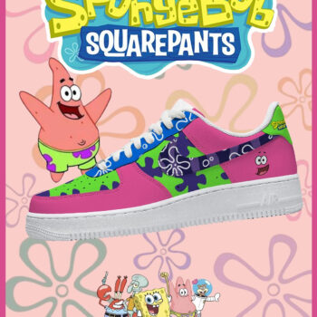 Spongebob Patrick Star Air Force 1 Shoes Sneakers