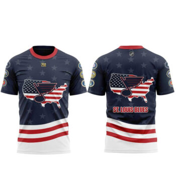 St. Louis Blues Military Appreciation 2026 Night Hockey League Shirt