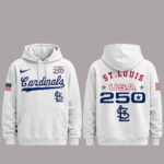 St. Louis Cardinals 250 USA 2026 Celebration America 250 x Major League Baseball Hoodie