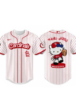 St. Louis Cardinals Major League Baseball 2026 Hello Kitty Baseball Jersey