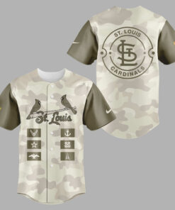 St. Louis Cardinals Military Appreciation Night 2026 Baseball Jersey