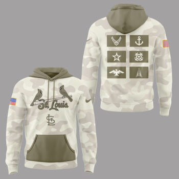 St. Louis Cardinals Military Appreciation Night 2026 Hoodie