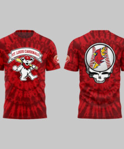 St. Louis Cardinals x Grateful Dead Red Shirt