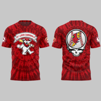 St. Louis Cardinals x Grateful Dead Red Shirt