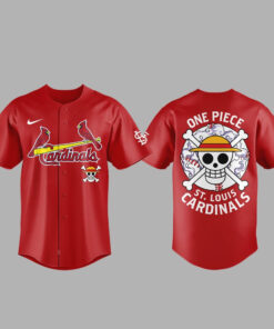 St. Louis Cardinals x One Piece Night Red Baseball Jersey