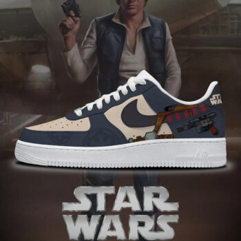 Star Wars Han Solo Air Force 1 Shoes Sneakers