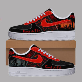 Stranger Things Friends Don’t Lie Air Force 1 Shoes Sneakers