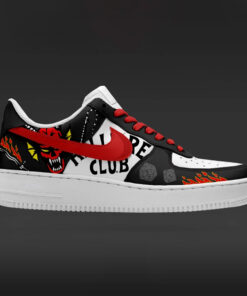Stranger Things Hellfire Club Air Force 1 Shoes Sneakers Version 1