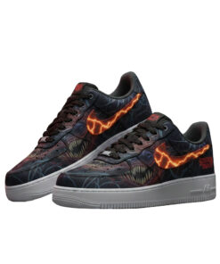 Stranger Things Season 5 Demogorgon Air Force 1 Shoes Sneakers