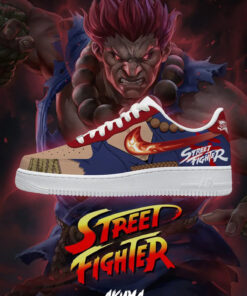 Street Fighter Akuma Air Force 1 Shoes Sneakers