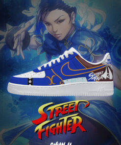 Street Fighter Chun-Li Air Force 1 Shoes Sneakers