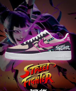Street Fighter Juri Han Air Force 1 Shoes Sneakers