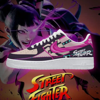 Street Fighter Juri Han Air Force 1 Shoes Sneakers