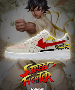 Street Fighter Makoto Air Force 1 Shoes Sneakers