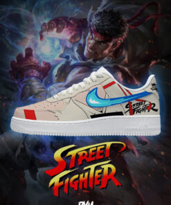 Street Fighter Ryu Air Force 1 Shoes Sneakers