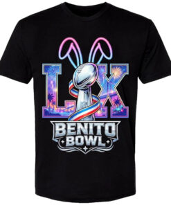 Super Bowl LX Benito Bowl Logo T-Shirt
