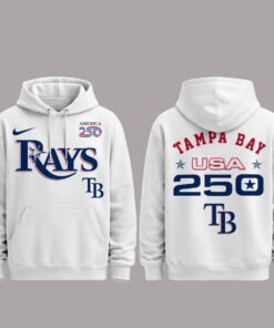 Tampa Bay Rays 250 USA 2026 Celebration America 250 x Major League Baseball Hoodie