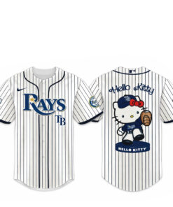 Tampa Bay Rays Major League Baseball 2026 Hello Kitty Baseball Jersey