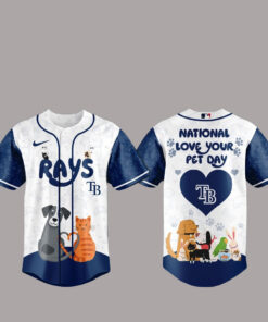 Tampa Bay Rays National Love Your Pet Day 2026 Basball Jersey