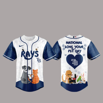 Tampa Bay Rays National Love Your Pet Day 2026 Basball Jersey