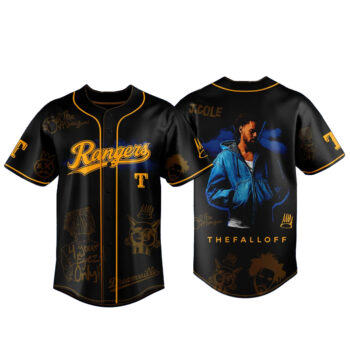 Texas Rangers x The Fall Off World Tour 2026 Baseball Jersey