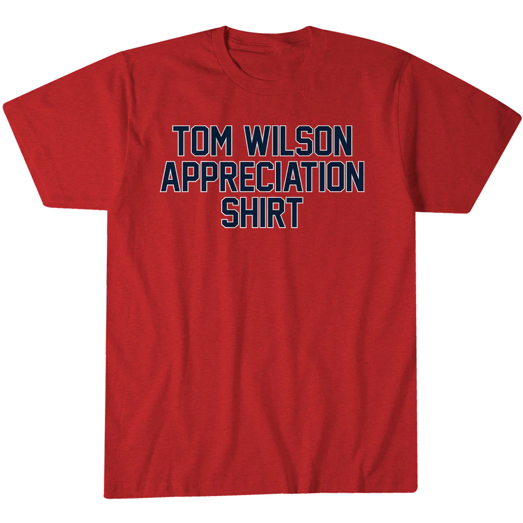 Tom-Wilson-Appreciation-Shirt.jpg Tom Wilson Appreciation Shirt